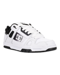 The DC Shoes Mens Stag Shoes in Black & White Fade