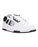 The DC Shoes Mens Stag Shoes in Black & White Fade
