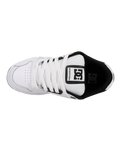 The DC Shoes Mens Stag Shoes in Black & White Fade