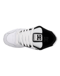 The DC Shoes Mens Stag Shoes in Black & White Fade