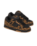 The DC Shoes Womens Stag Shoes in Cheetah & Black