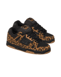 The DC Shoes Womens Stag Shoes in Cheetah & Black