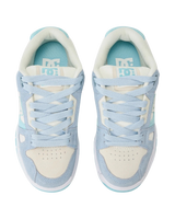 Stag Shoes in Grey, Blue & White