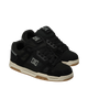 The DC Shoes Mens Stag Shoes in Black & Black Textile