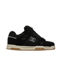 The DC Shoes Mens Stag Shoes in Black & Black Textile