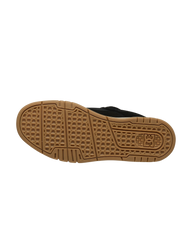 The DC Shoes Mens Stag Shoes in Black & Black Textile