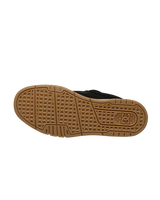 The DC Shoes Mens Stag Shoes in Black & Black Textile