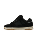 The DC Shoes Mens Stag Shoes in Black & Black Textile