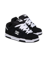 Stag Shoes in Black, Black & White