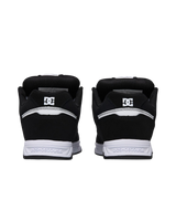 Stag Shoes in Black, Black & White