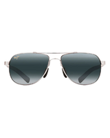 The Maui Jim Guardrails Polarised Sunglasses in Silver with Blue, Light Blue & Neutral Grey | Available at Anns Cottage