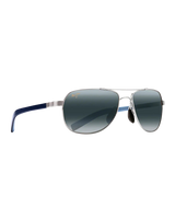 The Maui Jim Guardrails Polarised Sunglasses in Silver with Blue, Light Blue & Neutral Grey | Available at Anns Cottage