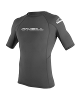 The O'Neill Basic Skins Rash Vest in Graphite