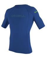 The O'Neill Boys Basic Skins Rash Vest in Pacific
