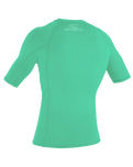 The O'Neill Boys Basic Skins Rash Vest in Light Aqua