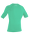 The O'Neill Boys Basic Skins Rash Vest in Light Aqua
