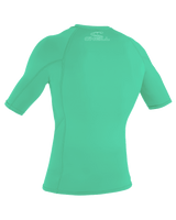 The O'Neill Boys Basic Skins Rash Vest in Light Aqua
