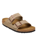 Arizona Oiled Leather Sandals in Tobacco Brown