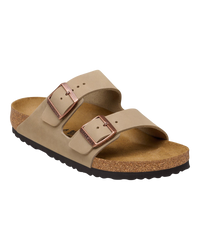 Arizona Oiled Leather Sandals in Tobacco Brown