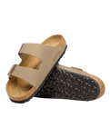 Arizona Oiled Leather Sandals in Tobacco Brown
