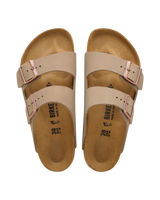 Arizona Oiled Leather Sandals in Tobacco Brown