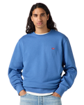 The Levi's® Mens Original Housemark Crewneck Sweatshirt in Dutch Blue