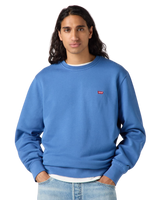 The Levi's® Mens Original Housemark Crewneck Sweatshirt in Dutch Blue