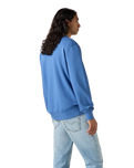 The Levi's® Mens Original Housemark Crewneck Sweatshirt in Dutch Blue