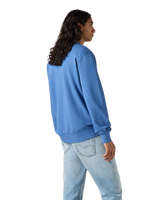The Levi's® Mens Original Housemark Crewneck Sweatshirt in Dutch Blue