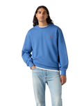 The Levi's® Mens Original Housemark Crewneck Sweatshirt in Dutch Blue