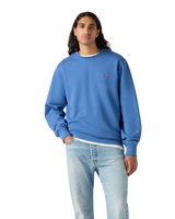 The Levi's® Mens Original Housemark Crewneck Sweatshirt in Dutch Blue