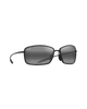 The Maui Jim Malu Polarised Sunglasses in Shiny Black & Neutral Grey
