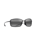 The Maui Jim Malu Polarised Sunglasses in Shiny Black & Neutral Grey