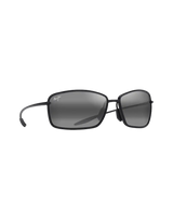 The Maui Jim Malu Polarised Sunglasses in Shiny Black & Neutral Grey