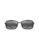 The Maui Jim Malu Polarised Sunglasses in Shiny Black & Neutral Grey