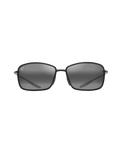 The Maui Jim Malu Polarised Sunglasses in Shiny Black & Neutral Grey