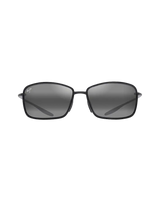 The Maui Jim Malu Polarised Sunglasses in Shiny Black & Neutral Grey