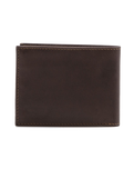 The Levi's® Mens Bifold Wallet in Dark Brown