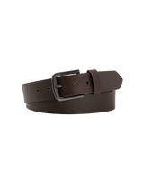 Seine Metal Belt in Dark Brown