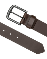 Seine Metal Belt in Dark Brown