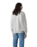 The Levi's® Mens Relaxed Graphic Crew Sweatshirt in Heather Grey