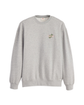 The Levi's® Mens Relaxed Graphic Crew Sweatshirt in Heather Grey