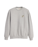 The Levi's® Mens Relaxed Graphic Crew Sweatshirt in Heather Grey