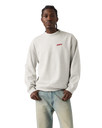The Levi's® Mens Relaxed Graphic Sweatshirt in Levi's® Chaps 2 Light Heather Grey