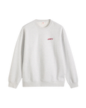 The Levi's® Mens Relaxed Graphic Sweatshirt in Levi's® Chaps 2 Light Heather Grey