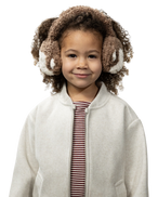 The Barts Girls Teddy Earmuffs in Brown