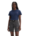 The Levi's® Womens The Perfect T-Shirt in Navy Blazer Cotton