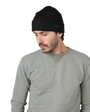 Wilbert Turnup Beanie in Black