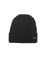 Wilbert Turnup Beanie in Black
