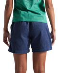 Avian Organic Cord Walkshorts in Dark Denim